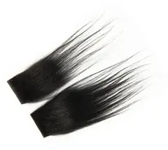 Fr&#246;din Almost Monkey Hair Charcoal Black Sort h&#229;rmateriale til fluebinding