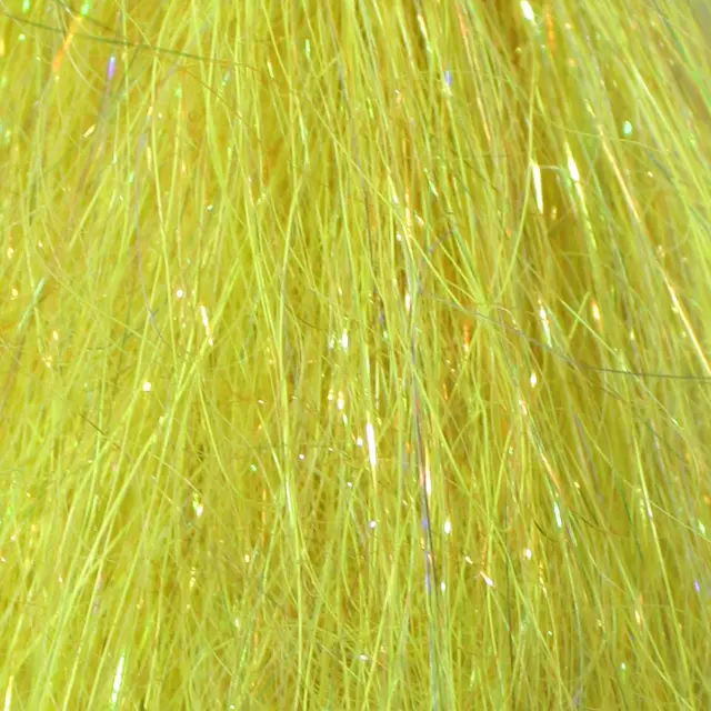 SSS Angel Hair Hot Magma Yellow Frödin Flies 