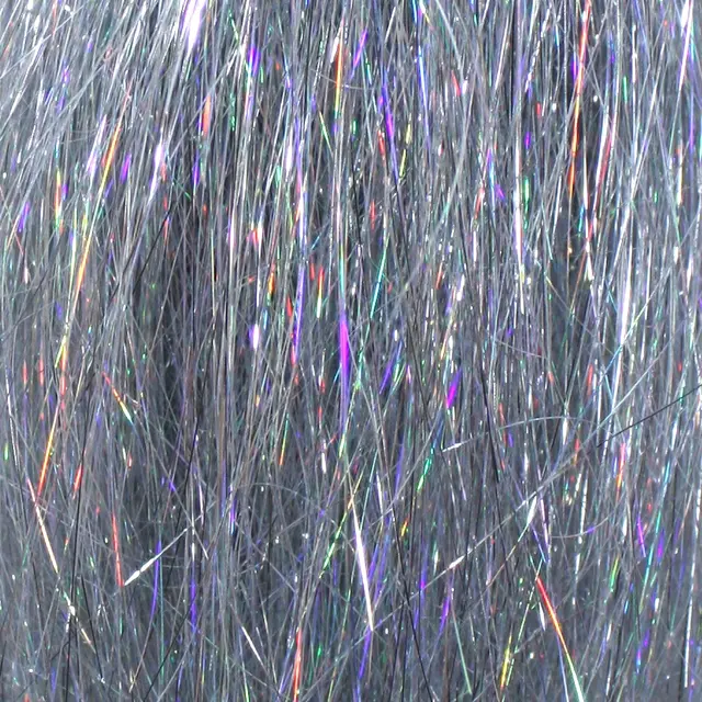 SSS Angel Hair Sea Lice Silver Frödin Flies 