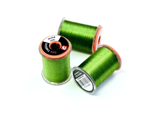 SSS Tying Thread Olive 12/0 Frödin Flies 