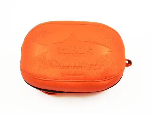 Frödin Flies Wild Salmon Leather Pack S Utstyrsbag i skinn Orange 