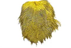 Futurefly Signature Hen Saddle Yellow Grizzly