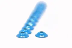 FF UfoDisc Bright blue 6 mm FutureFly