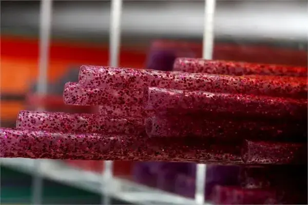 FF Tube 3mm Soft Glitter Pink/Glitter 