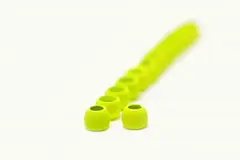 FF Brass Beads 4mm - Fluo Yellow/Chart FutureFly