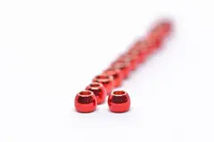 FF Brass Beads 4mm - Metallic Red FutureFly