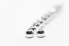 FF Brass Beads 5mm - Silver FutureFly