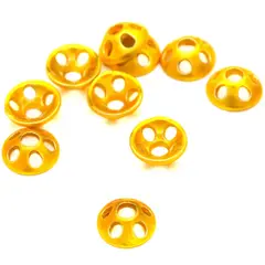 FF Drainer Disc 6mm - Mat Metal Yellow FutureFly