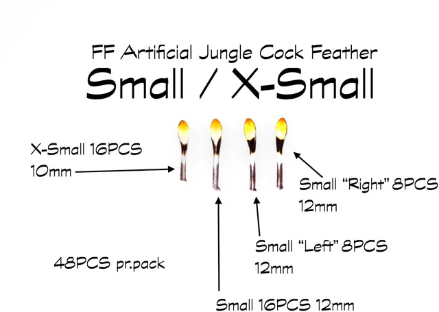 Artificial Jungle Cock Large/Medium FutureFly 