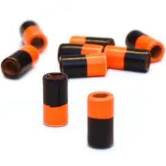 FF AttiTubes - Black Fl. Orange 6mm FutureFly