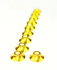 FF Tungsten UfoDisc Metallic Yellow FutureFly