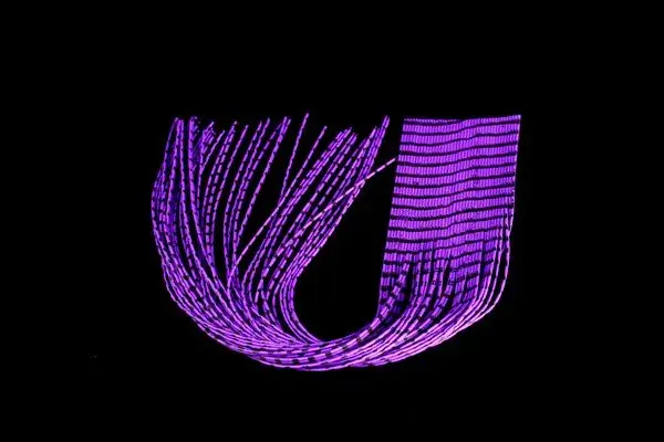 Round Rubberlegs - Purple/Black FutureFly 