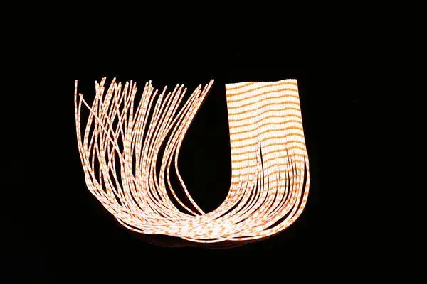 Round Rubberlegs - White/Orange FutureFly 