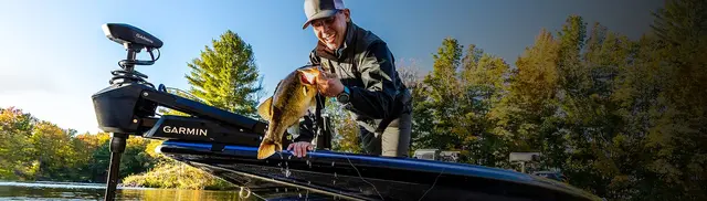 Garmin Force™- trollingmotor, 57" Frontmontert 100lb, Scissor Mount 