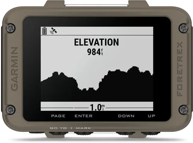 Garmin Foretrex 901 Ballistic Edition GPS-navigasjonsenhet for håndleddet 