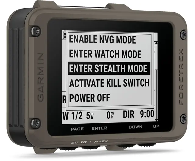 Garmin Foretrex 901 Ballistic Edition GPS-navigasjonsenhet for håndleddet 