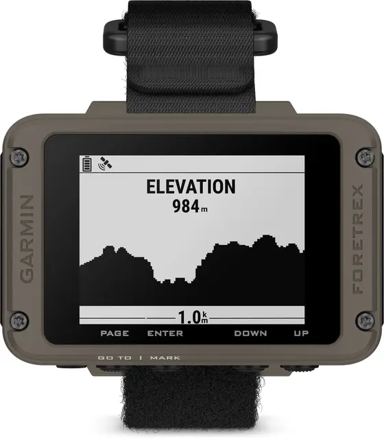 Garmin Foretrex 901 Ballistic Edition GPS-navigasjonsenhet for håndleddet 