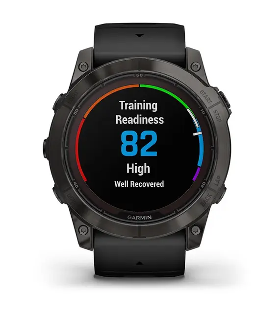 Garmin Fenix 7X Pro Sapphire Solar Sapphire Solar Edition, Karbongrå/sort 