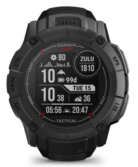 Garmin Tactix 7 Pro Ballistics Edition Rå taktisk GPS multisportsklokke 