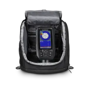 Garmin STRIKER™ Plus 4-isfiskepakke Ekkolodd /GPS m/ batteri