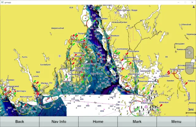 Garmin BlueChart® G3 Oslo-Skagerak-Haug HXEU041R MicroSD SD-kort 