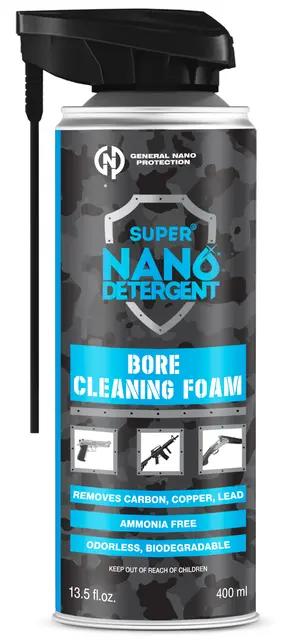Super Nano Bore Cleaning Foam 200ml Kobber, Karbon og Bly fjerner 