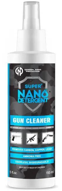 Super Nano Gun Cleaner 150ml Fjerner kobber, karbon og blyrester 