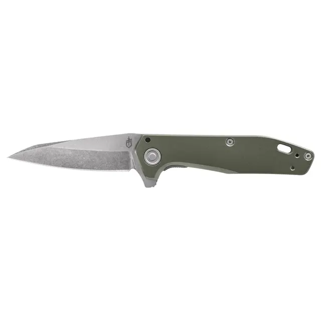 Gerber Fastball Flat Sage Foldekniv med belteklips og fingerflip 
