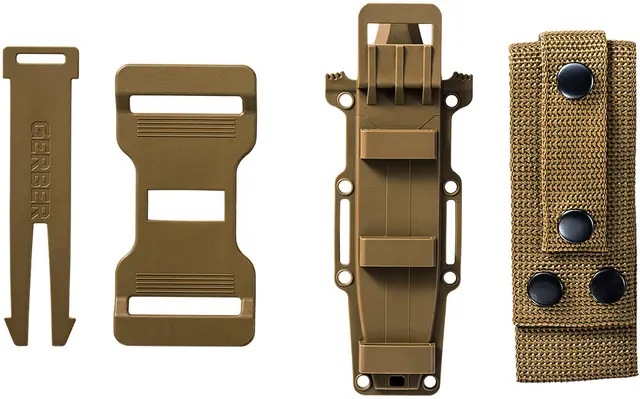 Gerber Strongarm Coyote Fine Edge Høykvalitets 420HC stål og sikkert grep 