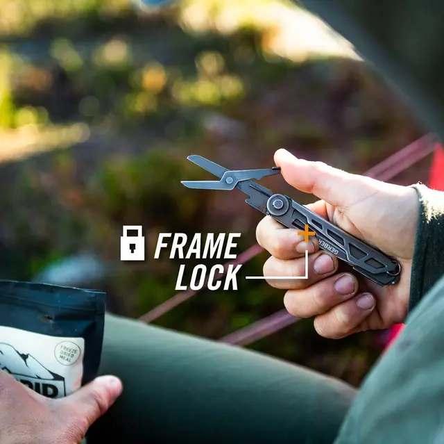 Gerber ArmBar Slim Cut Orange Multiverktøy med 4 funksjoner 71g 