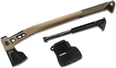 Gerber Bushcraft Axe Coyoyte Brown Multifunksjons buschcraft &#248;ks p&#229; 66,7cm