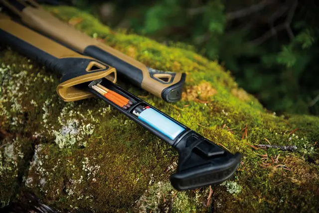 Gerber Bushcraft Axe Coyoyte Brown Multifunksjons buschcraft øks på 66,7cm 