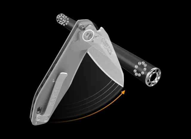 Gerber Fastball Flat Sage Foldekniv med belteklips og fingerflip 