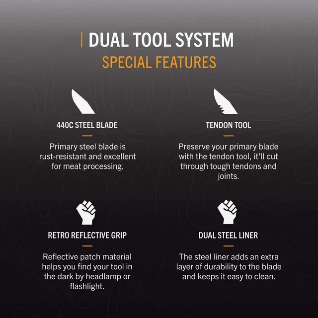 Gerber Randy Newberg DTS Foldekniv Foldekniv med to knivblader 