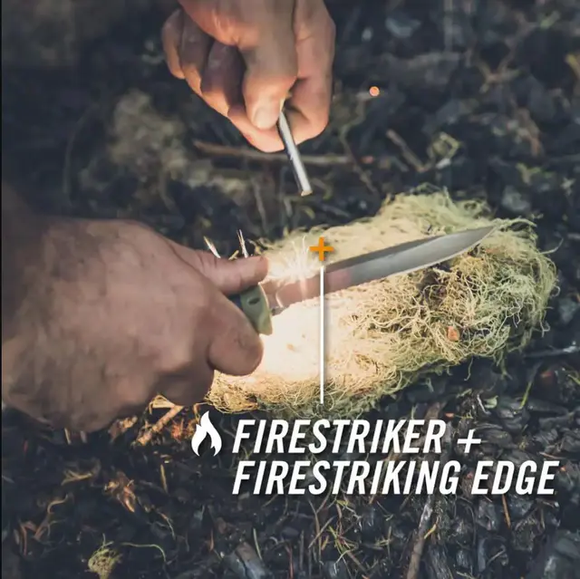 Gerber Ultimate Survival Knife Overlevelseskniv med mange funksjoner 