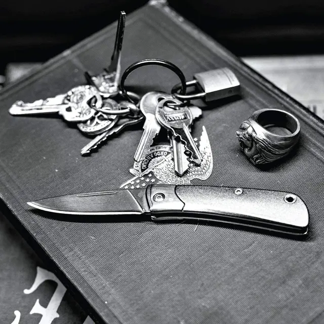 Gerber Wingtip Green Kompakt klassisk foldekniv i lommeformat 