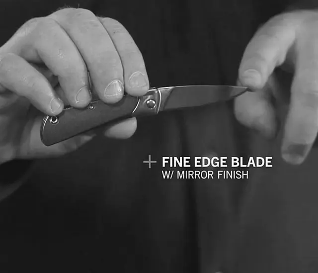 Gerber Wingtip Green Kompakt klassisk foldekniv i lommeformat 