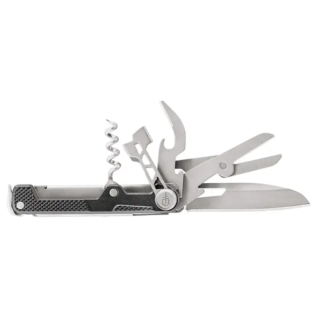 Gerber ArmBar Cork Onyx Multitool, 8 funksjoner, 9,2cm, 88gram 
