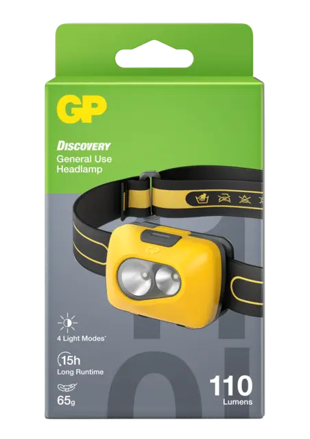 GP CH42 Discovery  Hodelykt 100 Lumen 