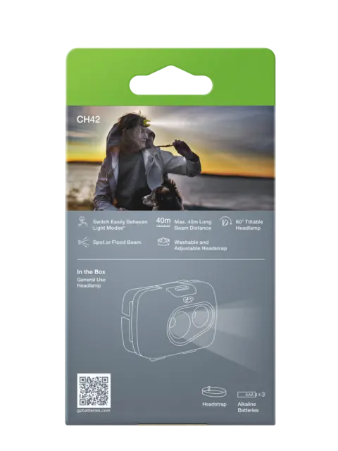 GP CH42 Discovery  Hodelykt 100 Lumen 