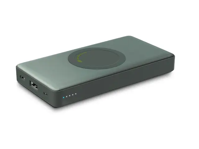 GP trådløst ladet PowerBank 10000mAh / 10W, Q10A, Grå 