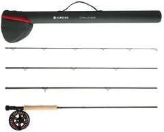 Greys Cruise Fly Combo 9FT 5WT 4-Delt Flott fluesett for nybegynnere