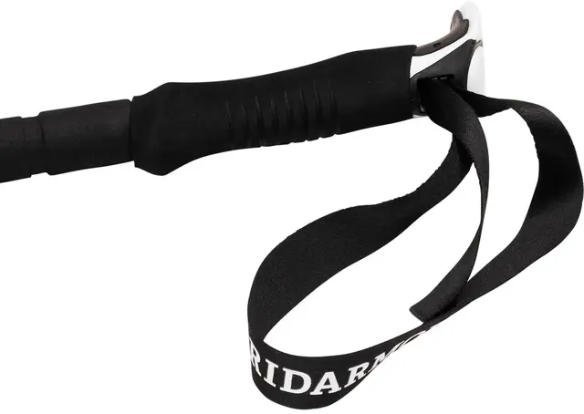 Gridarmor Classic Snowshoe Pole Black Justerbare gåstaver 110-135 cm 