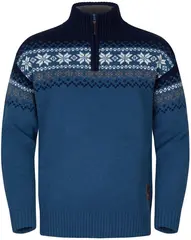 Gridarmor Sn&#248;krystall Half Zip Navy S Navy Blue/White, herre