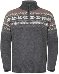 Gridarmor Sn&#248;krystall Half Zip Grey S Grey/Beige/White, herre