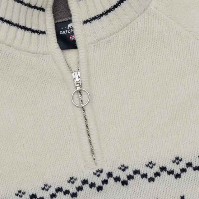 Gridarmor Snøstjerne Hz Ullgenser W L Bright White 