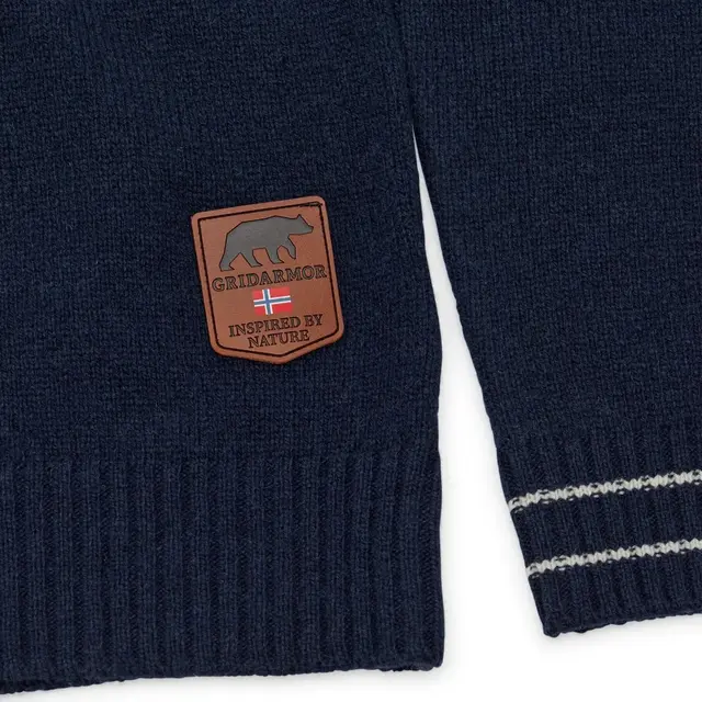 Gridarmor Snøstjerne Hz Ullgenser W L Navy blazer 