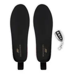 Gridarmor Heat Soles Black S/M Elektriske varmes&#229;ler med fjernstyring