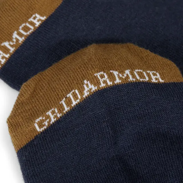 Gridarmor Heritage merino socks 36-39 Navy blue/beige/white 