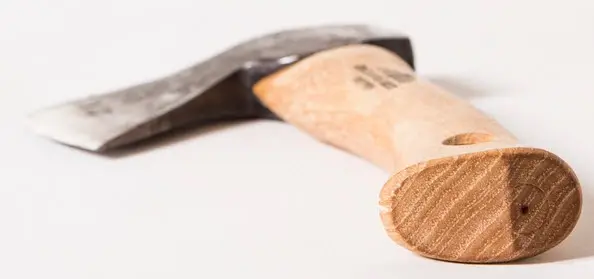 Gränsfors Håndøks "Kubben" Liten praktisk øks i tursekken 